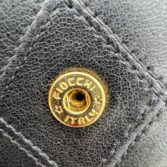 Chanel Vintage  Black Wild Stitch Lambskin Small
Wallet - Picture 8 of 13